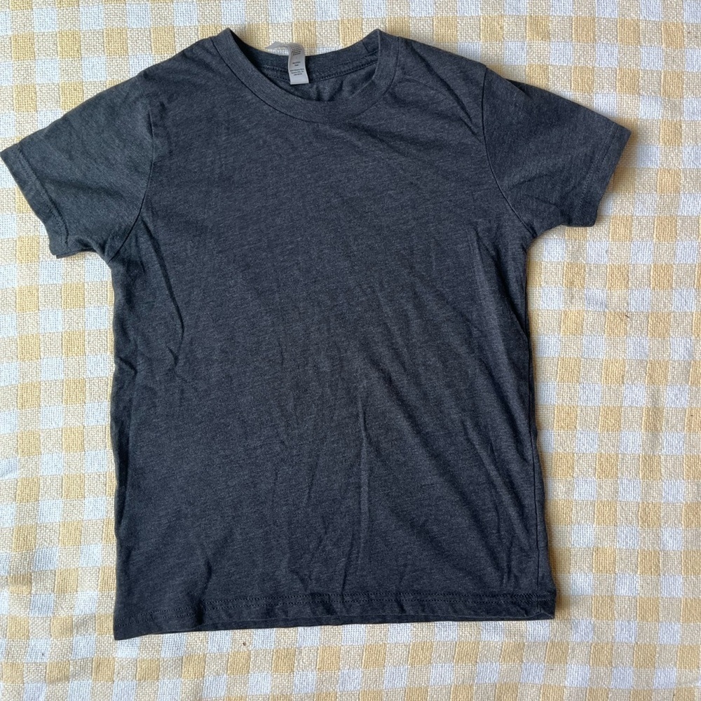 Kids Bella Canvas Gray Tee Shirt